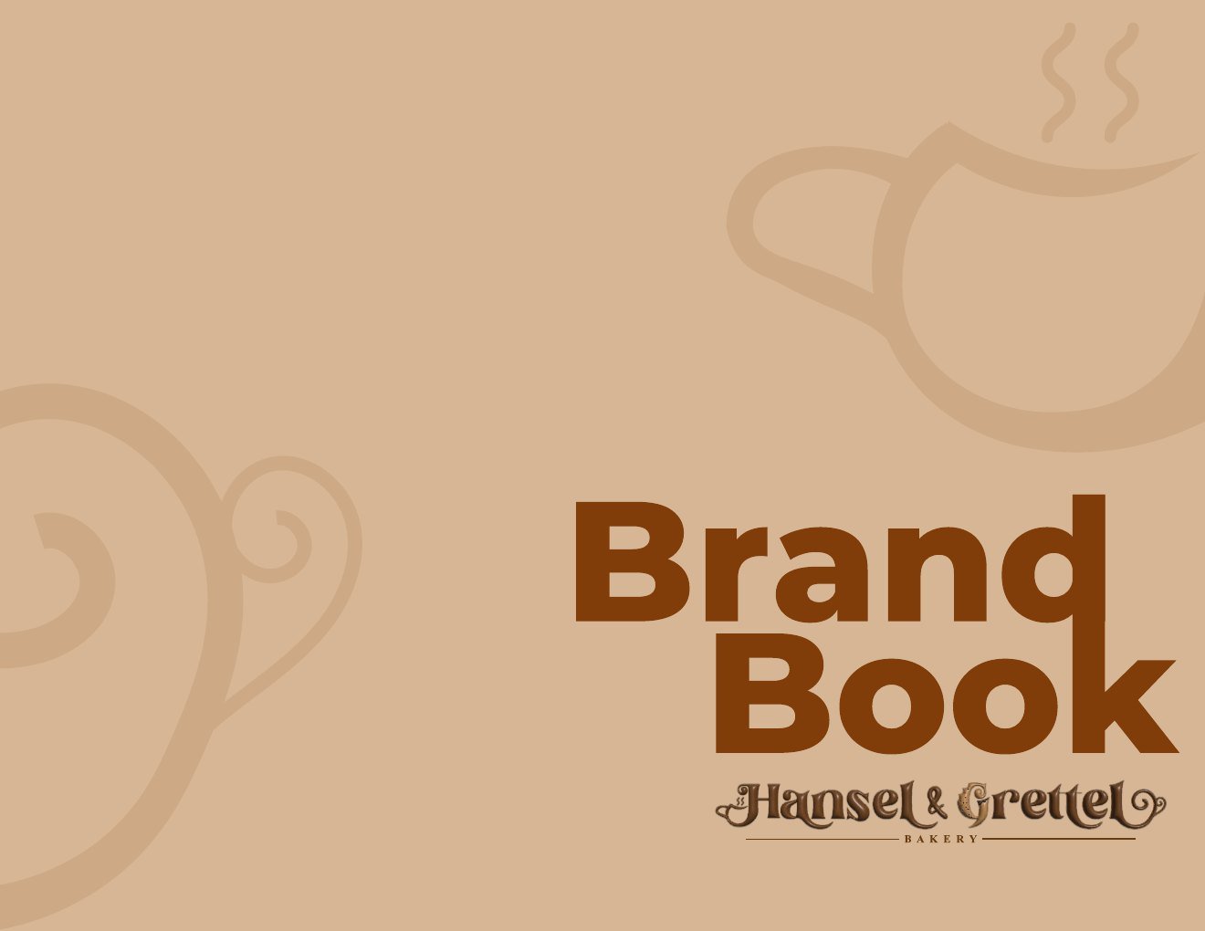 Portada del brand book de Hansel & Grettel