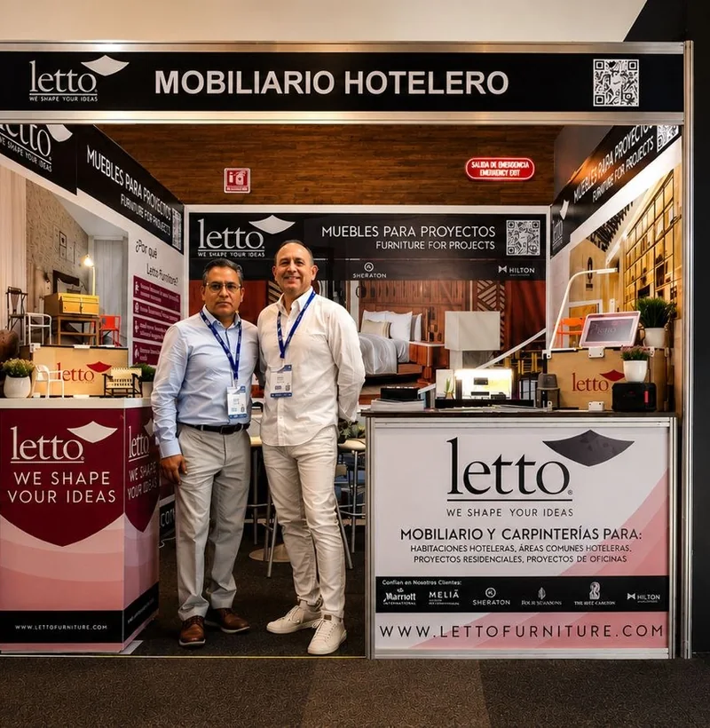 Stand de Letto Furniture en feria